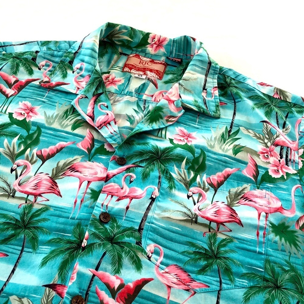 RJC made in USA vintage Hawaii shirt Sz XXL. - Picture 3 of 12